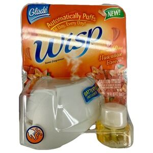 Glade Wisp Hawaiian Breeze Home Fragrancer Automatic Puff Air Freshener